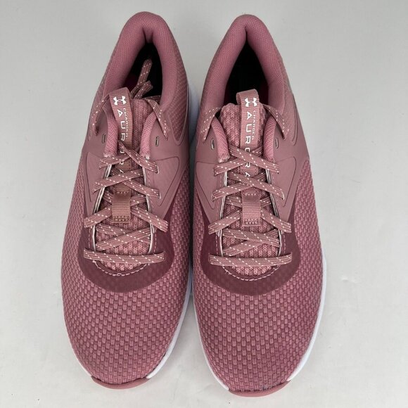 Under Armour Womens Pink Elixir Charged Aurora 2 Lace Up Size 8.5 Training Shoes - Picture 4 of 9